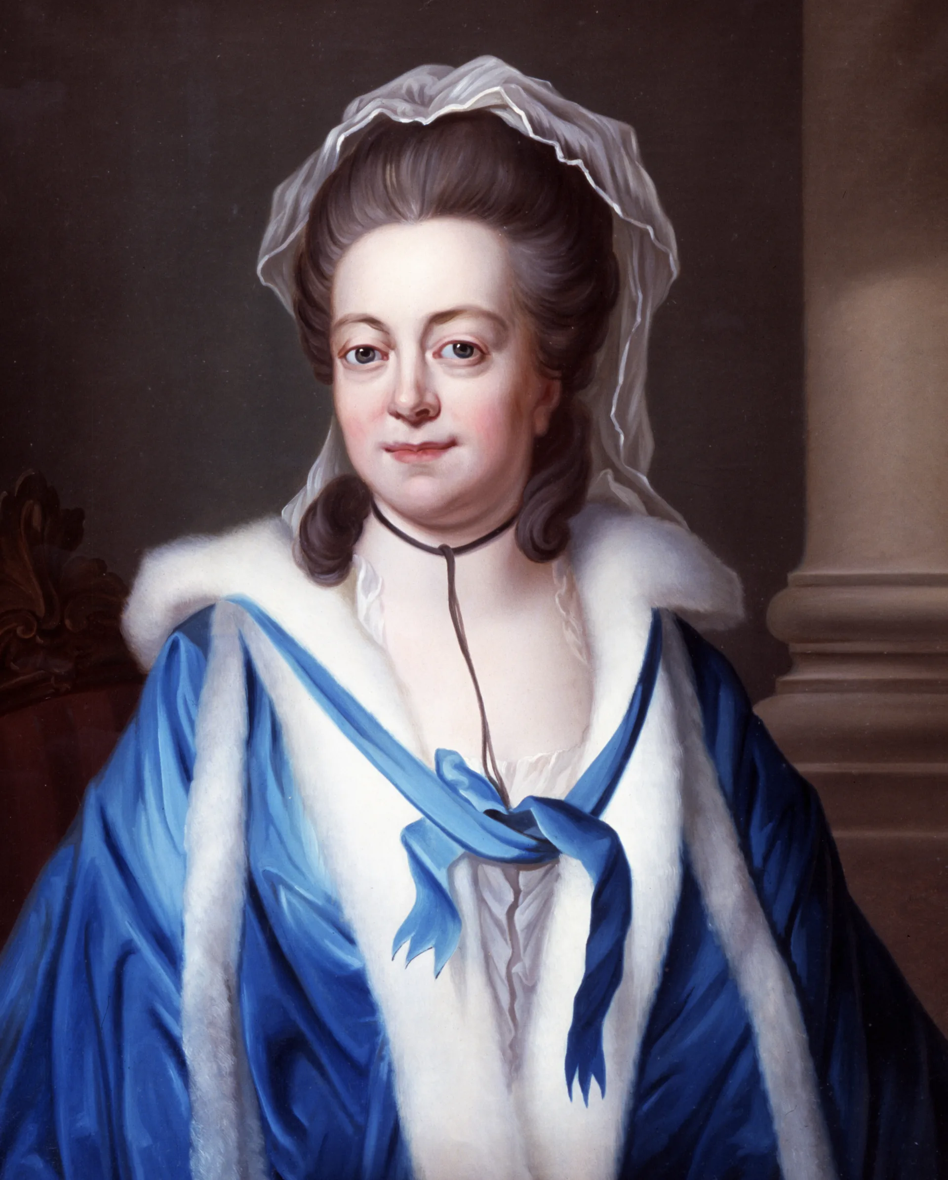 Målat porträtt av Kristina Charlotta Piper.
