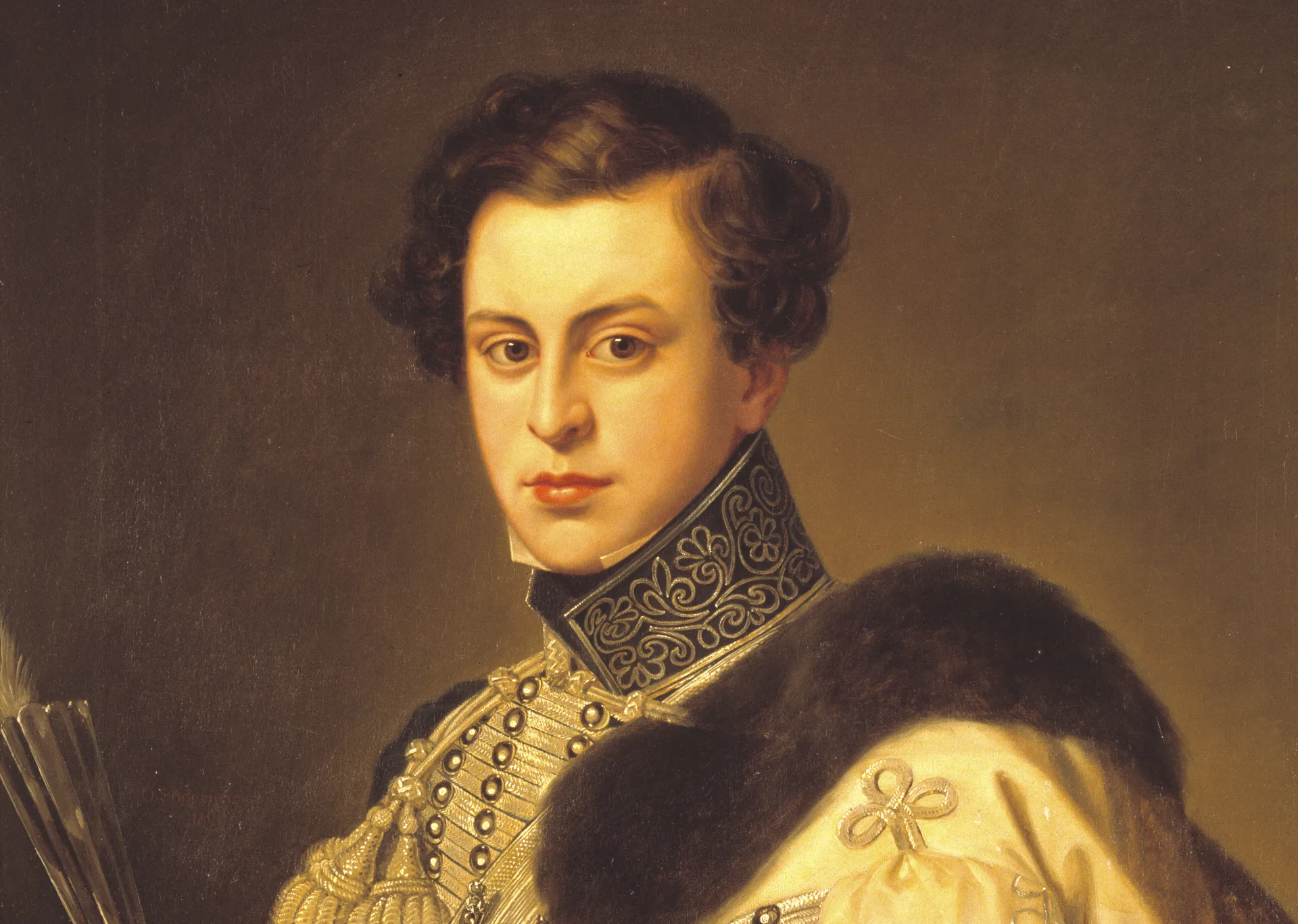 Porträtt av Nils Fredrik Brahe.